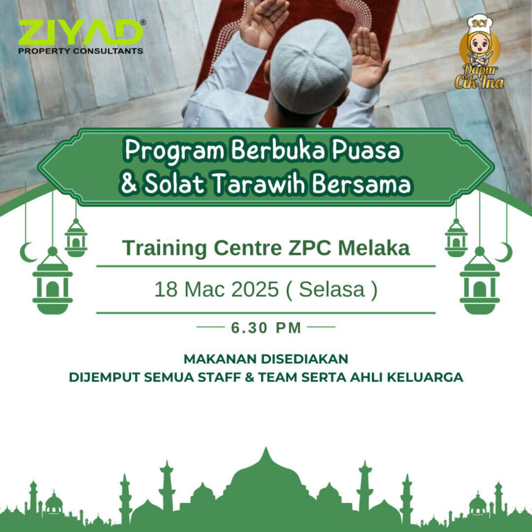 BERBUKA PUASA & SOLAT TARAWIH BERSAMA